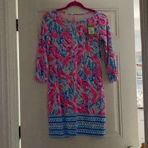 NWTs Lilly Pulitzer Dress in Cosmic Coral
